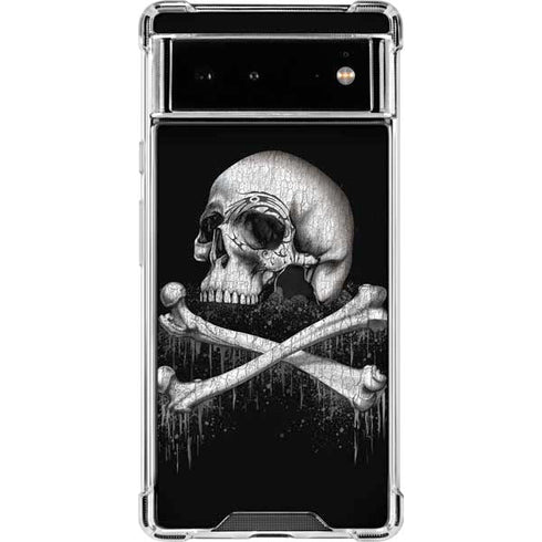 Alchemy Carta Blackbloods Bones Google Pixel 6 Clear Case